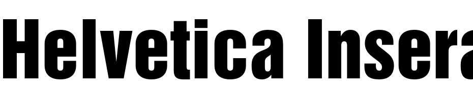 Helvetica Inserat LT Std Roman Yazı tipi ücretsiz indir